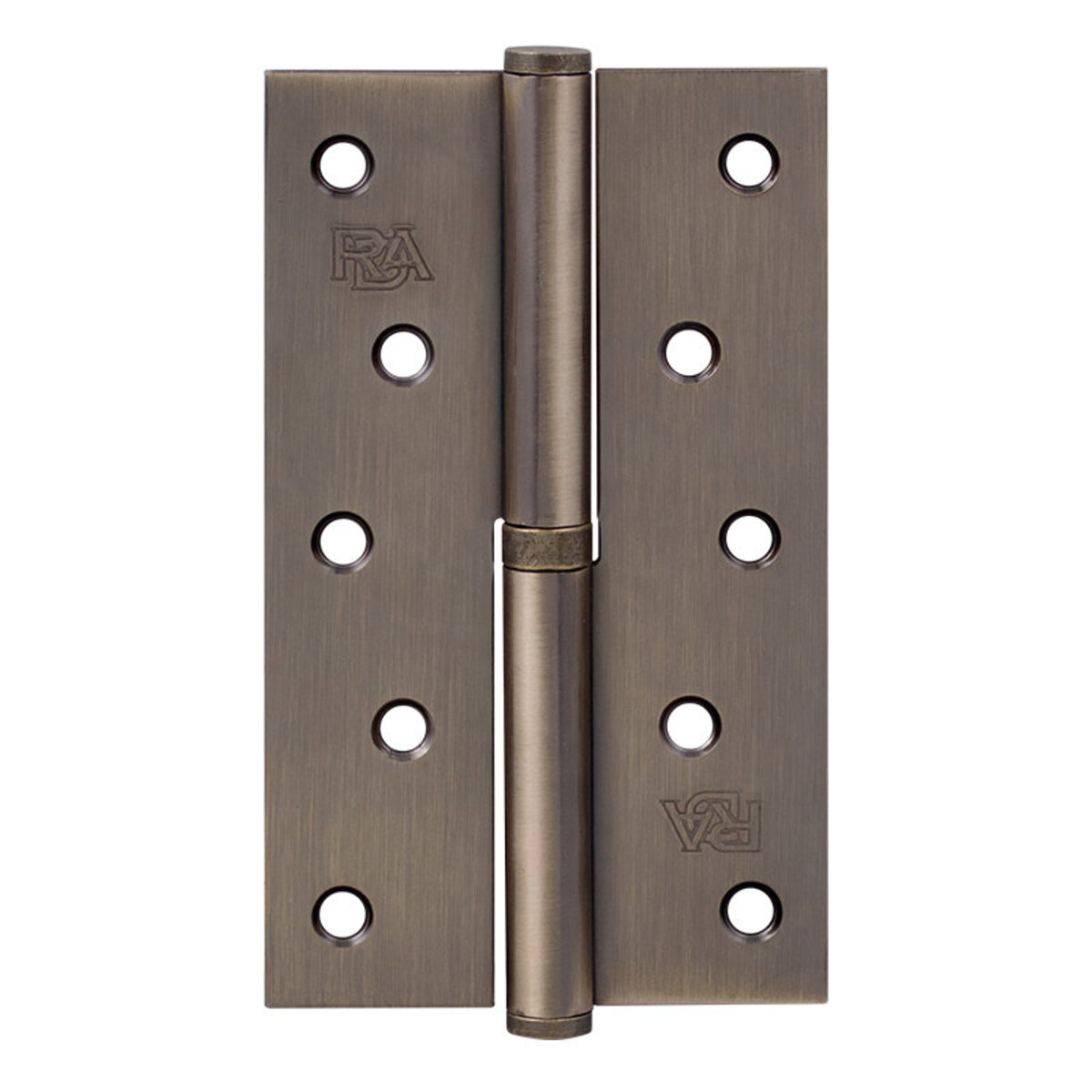 Завіса RDA 125*3*2,5 (1 подш, сталь) лакір ант латунь ліва