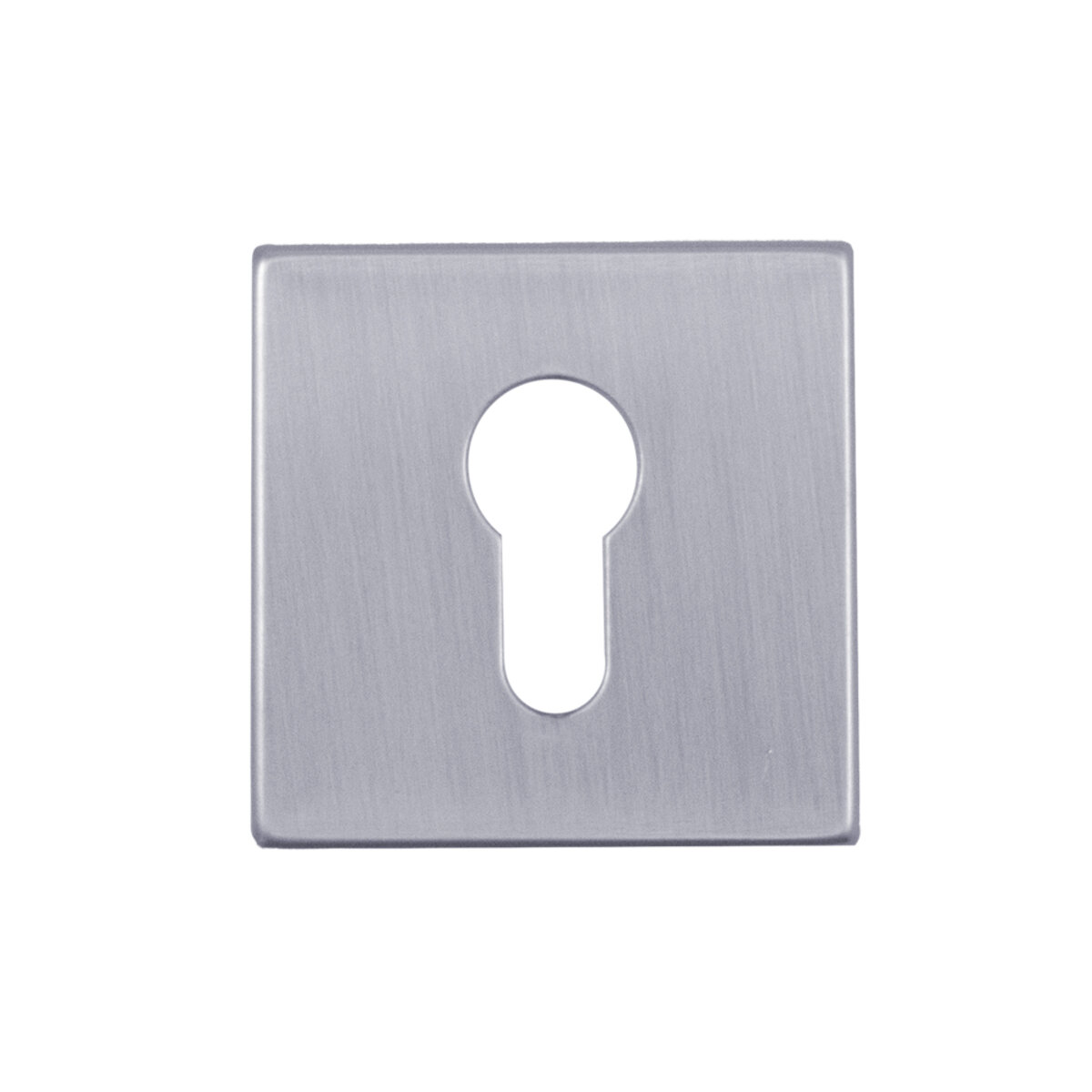 Декоративна накладка Protect 60*60 mm під циліндр хром матовий