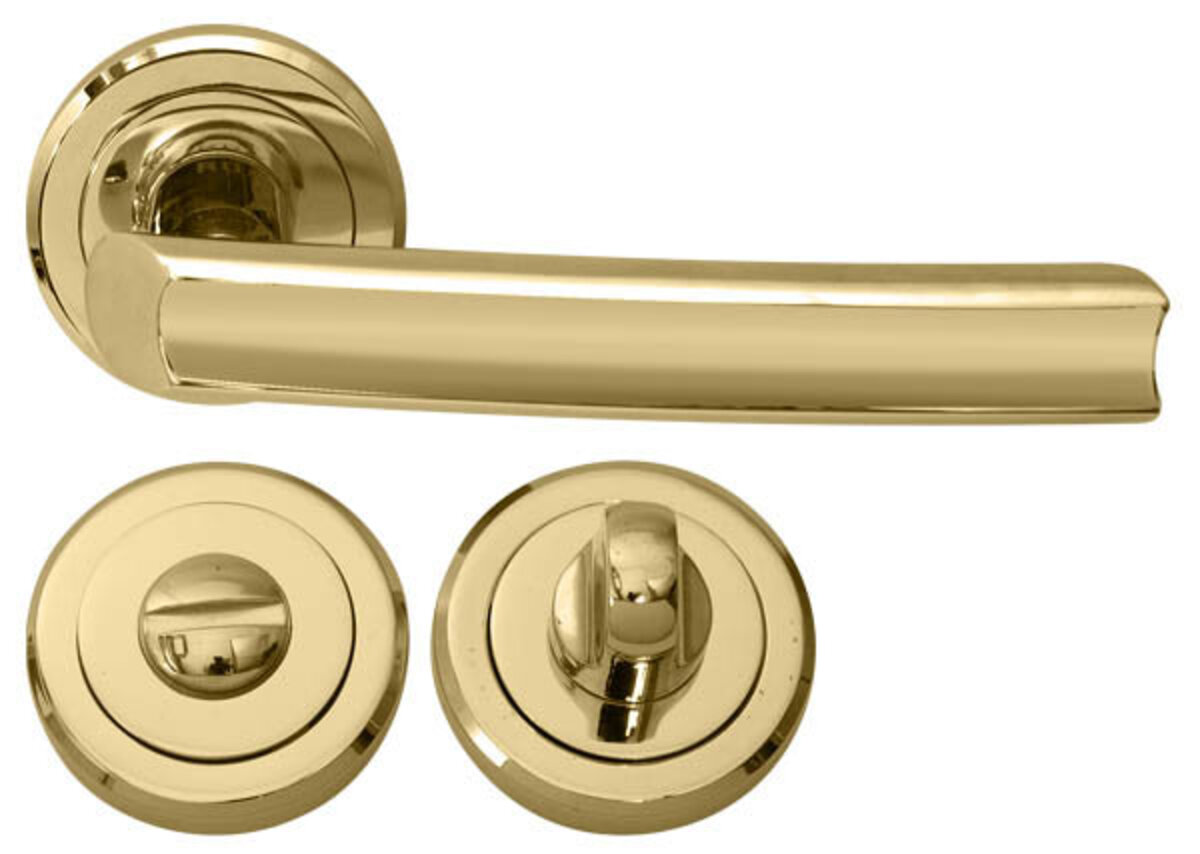 Ручка Verona 5253 (4880) WC / PVD титанове золото R вж RDA