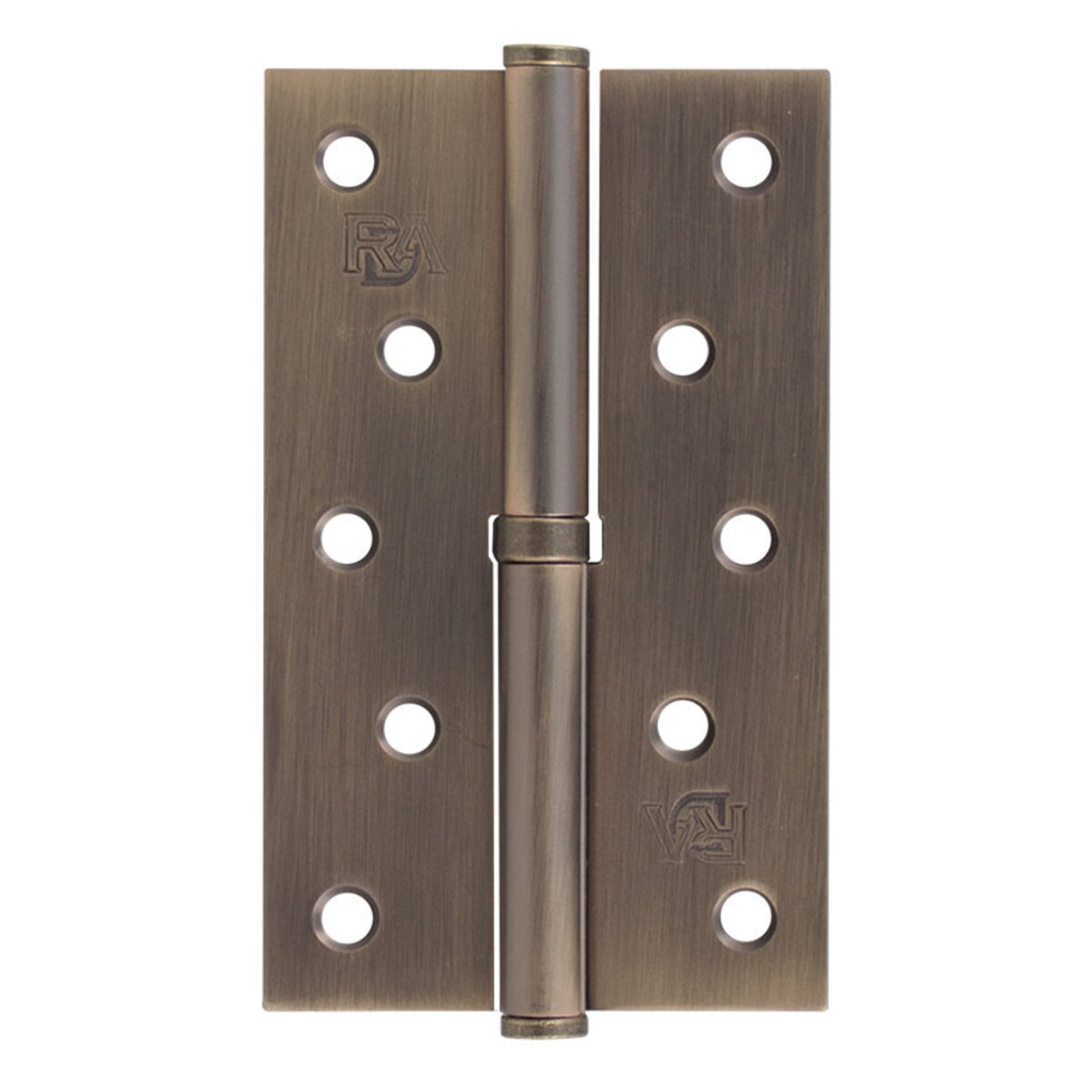 Завіса RDA 125*3*2,5 (1 подш, сталь) мат. ант латунь ліва