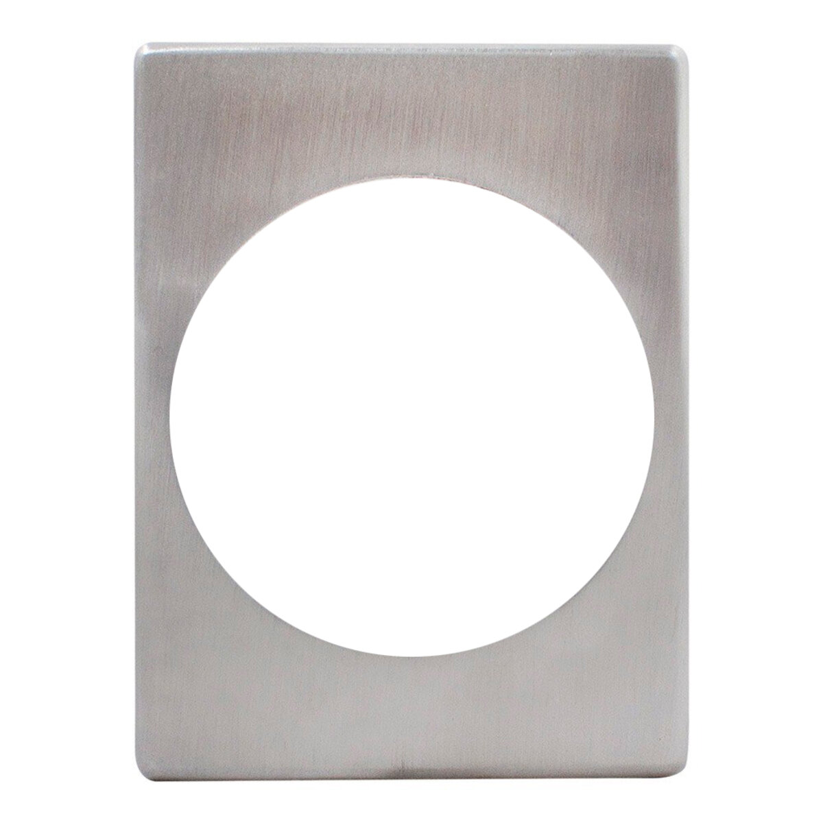Декоративна накладка Protect для броненакладки 60X80mm d50 WSC браш мат хром