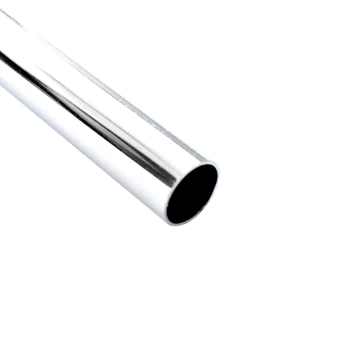 Декоративна труба модель TUBE MOD7 19x0,8-1,50M CHROME PLATED