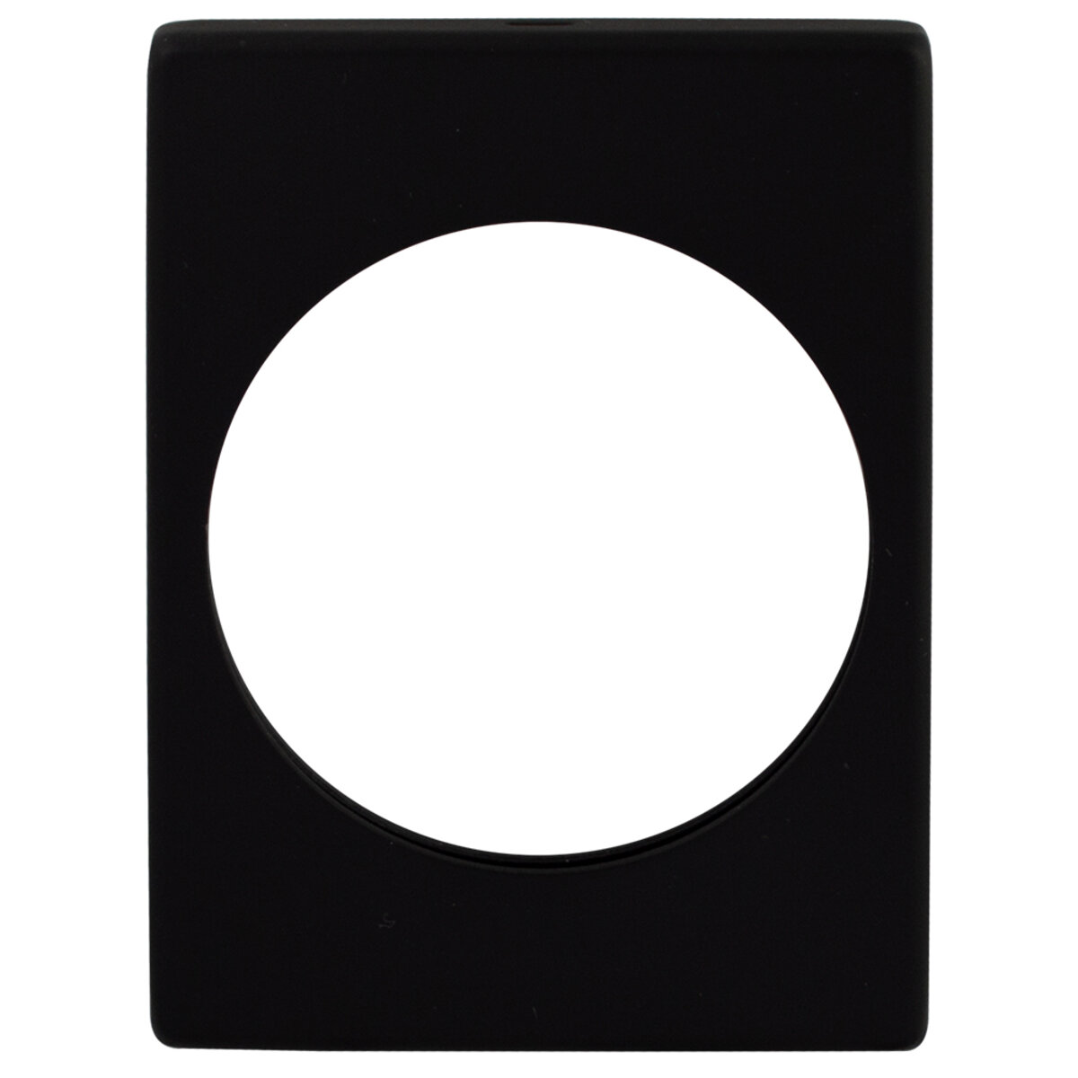 Декоративна накладка Protect для броненакладки 60X80mm d50 Black чорна