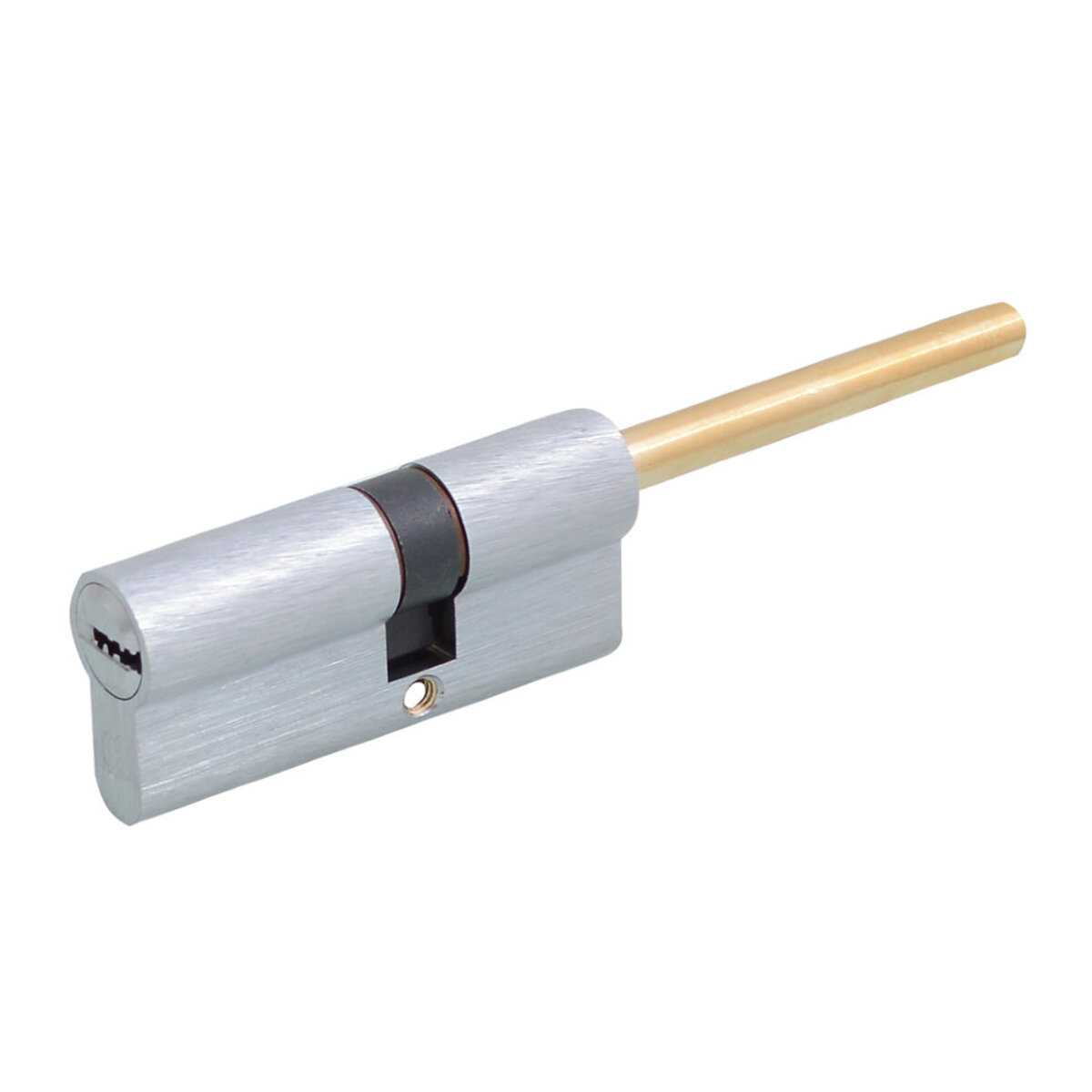 Циліндр Securemme 3200QCS30401X5 К2 30/40 мм 5кл +1 монтажний ключ, зі штоком, мат. хром