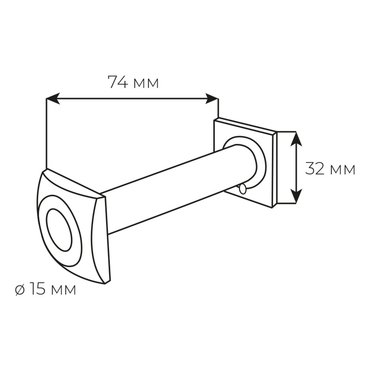 Глазок Securemme 60/110mm 015СXCL6OXX хром