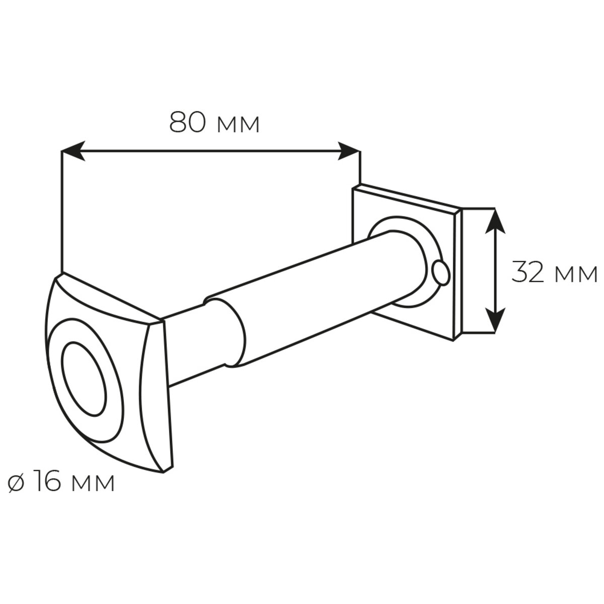 Глазок Securemme 60/110mm 015СXCL6OXX мат хром